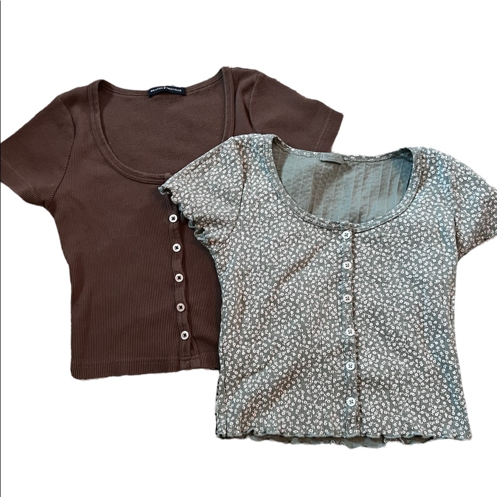 Brandy Melville & John Galt Zelly Short Sleeve Top